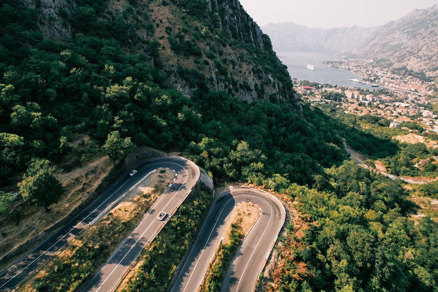 Montenegro cross-border route
